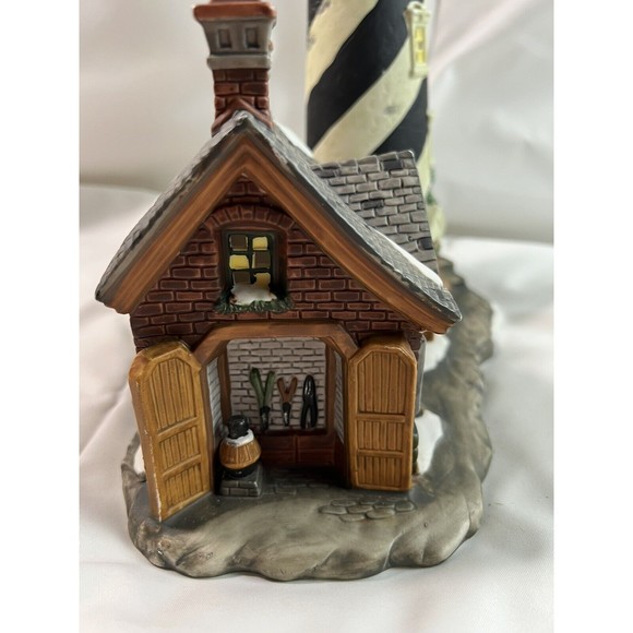 VTG Santa’s Workbench Collection Classic Series Rivergate House 2001 NO LIGHT - Picture 5 of 13